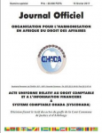Acte uniforme relatif au droit comptable et à l'information financière (AUDCIF)