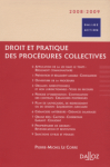 Droit et pratique des procédures collectives