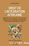 Droit de l'intégration africaine