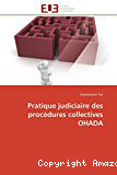 Pratique judiciaire des procédures collectives OHADA