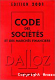 Code des sociétés et des marchés financiers 2001