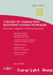Contrat de transaction, solutions transactionnelles