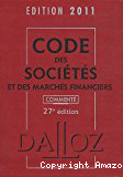 Code des sociétés et des marchés financiers 2011