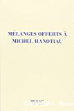 Mélanges offerts à Michel Hanotiau