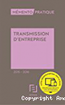 Transmission d'entreprise 2015-2016