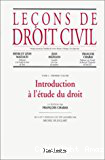 Leçons de droit civil, tome 1, vol. 1