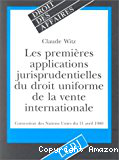 Les premières applications jurisprudentielles du droit uniforme de la vente internationale