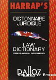 Harrap's dictionnaire juridique : français-anglais